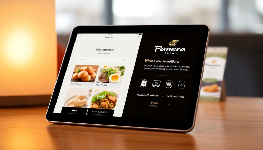 Panera Bread Digital Ordering Options