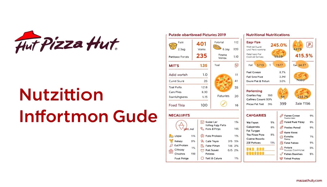 Pizza Hut Menu Nutrition