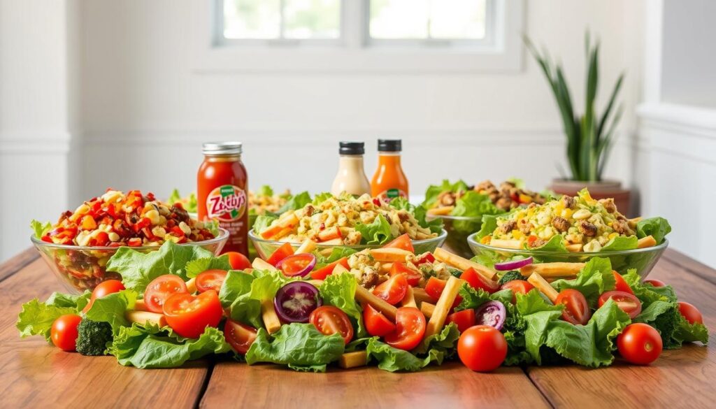 Zaxby's seasonal salad varieties