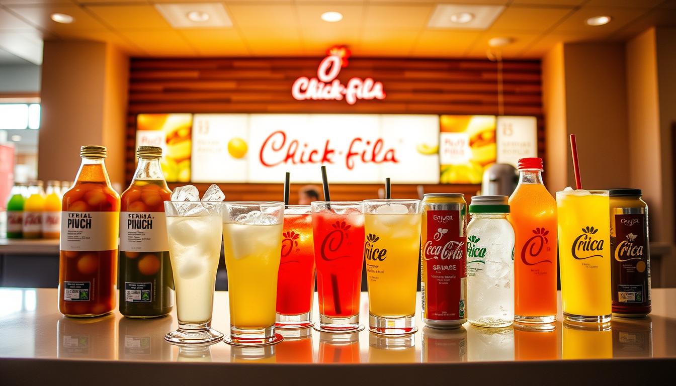 chick fil a drink menu