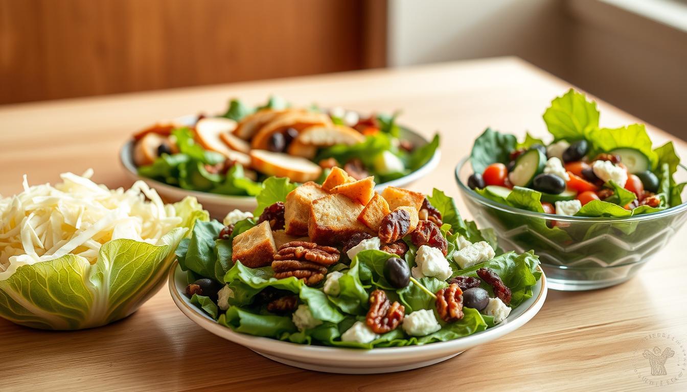 panera bread salad menu