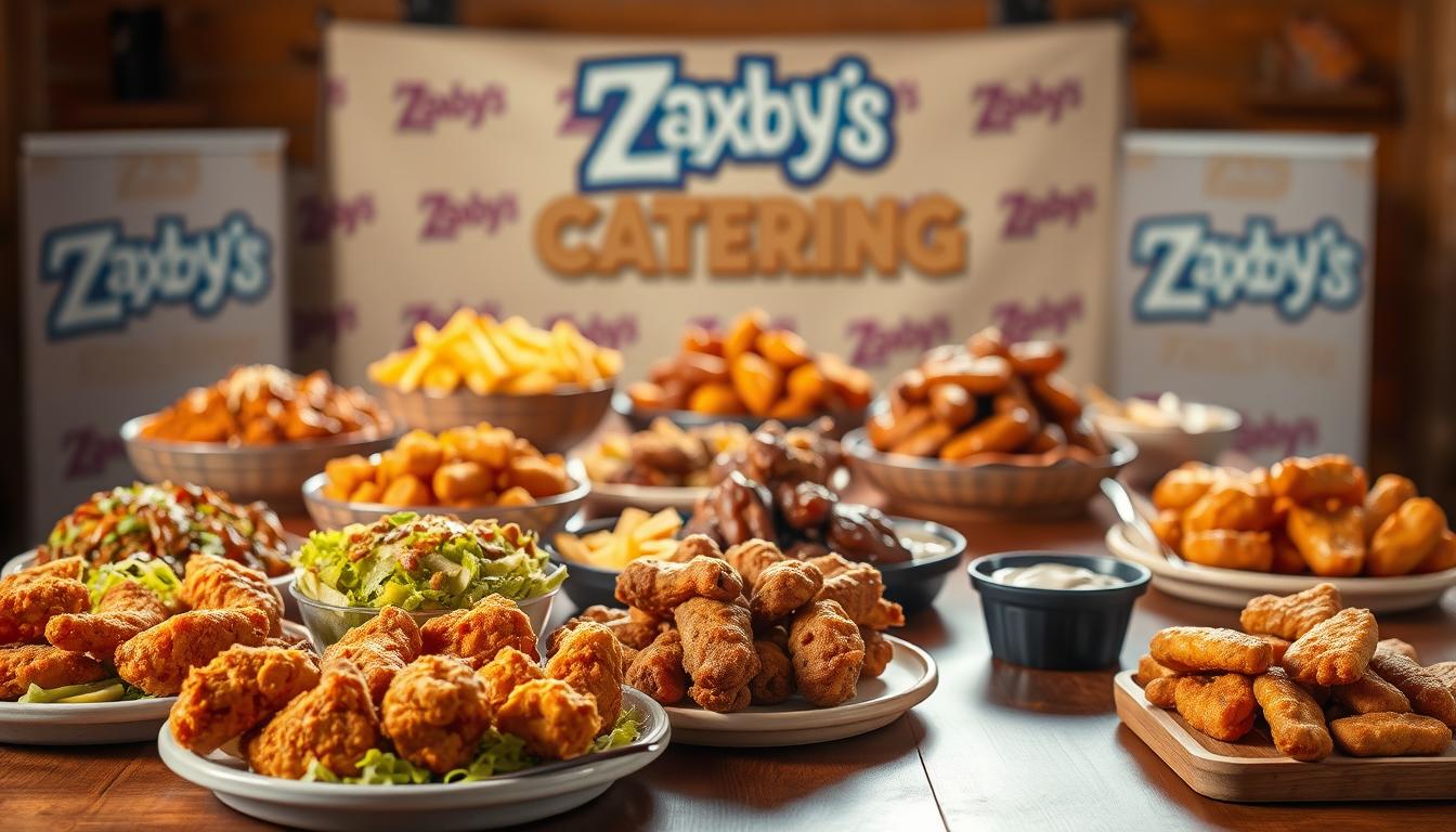 zaxby's catering menu